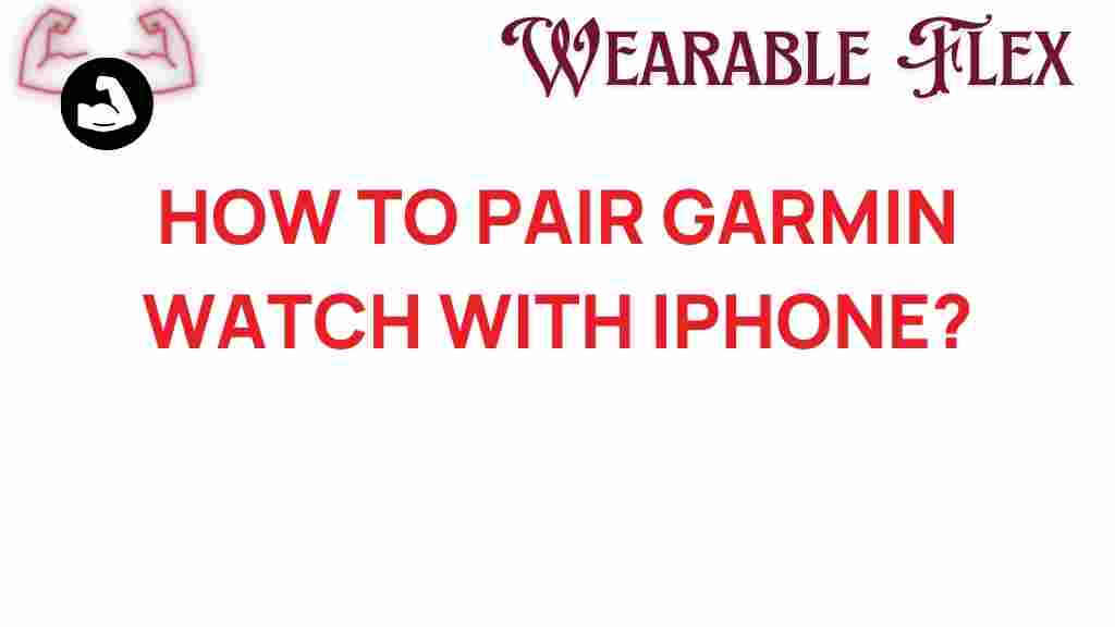 how-to-pair-garmin-watch-with-iphone