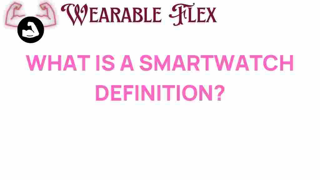 smartwatch-definition