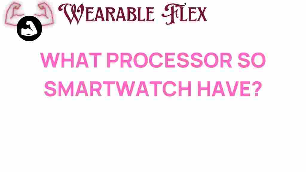 smartwatch-processor